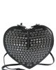 Alaïa Alaïa Le Coeur Grommet Leather Crossbody Bag - 1