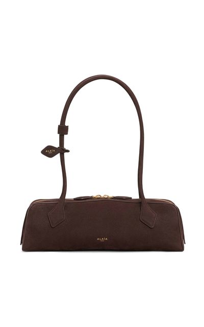 ALAÏA ALAÏA Le Teckel Medium Calf Leather Bag Brown OS