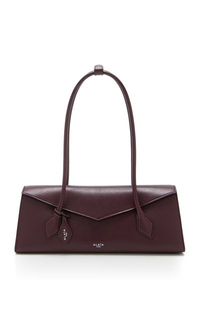 ALAÏA ALAÏA Le Teckel Medium Leather Flap Bag