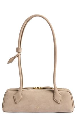 Alaïa Alaïa Le Teckel Small Nubuck Leather Shoulder Bag