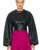 ALA?A ALA?A Long Sleeve Belted Top - 1
