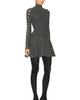 ALAÃA ALAÃA Long Sleeve Turtlneck Dress - 2