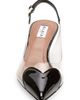Alaïa Alaïa Love Heart Kitten Heel Slingback Pump - 4