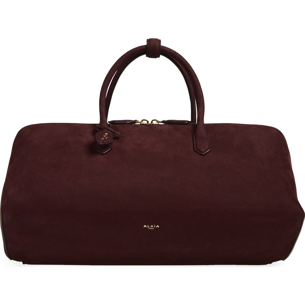 Alaïa Alaïa Medium Delta Leather Top Handle Bag