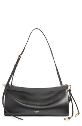 Alaïa Alaïa Medium Le Click East/West Leather Shoulder Bag