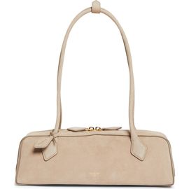 Alaïa Alaïa Medium Le Teckel Suede East/West Shouder Bag