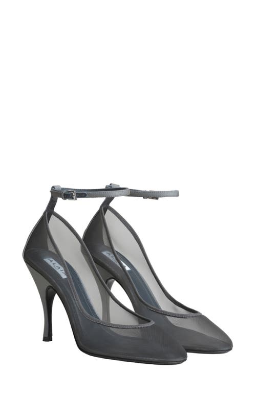 Alaïa Alaïa Mesh Ankle Strap Pump