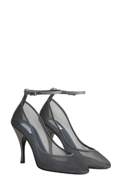 Alaïa Alaïa Mesh Ankle Strap Pump