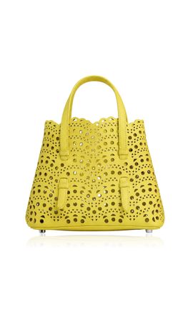 ALAÏA ALAÏA Mina 20 Nubuck Leather Bag