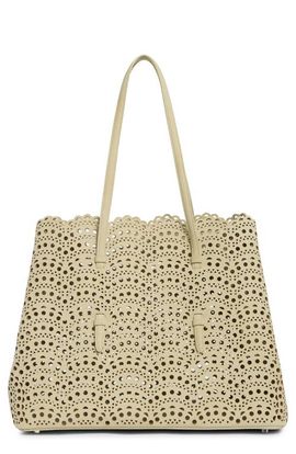 Alaïa Alaïa Mina 37 Leather Top Handle Bag