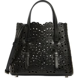 Alaïa Alaïa Mina Leather Top Handle Bag