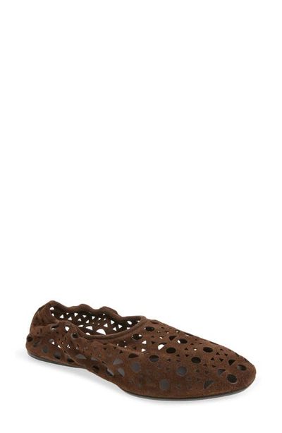 Alaïa Alaïa Neo Vienne Perforated Ballet Flat