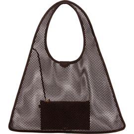 Alaïa Alaïa One-Piece Mesh & Suede Shoulder Bag