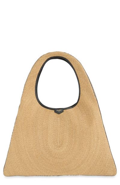 Alaïa Alaïa One Piece Woven Straw Hobo Bag