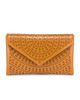 ALAÃA ALAÃA Oum 20 Leather Laser Cut Clutch - 1