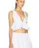 ALAÏA ALAÏA Peplum Openwork Crop Top - 2