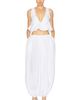 ALAÏA ALAÏA Peplum Openwork Crop Top - 4