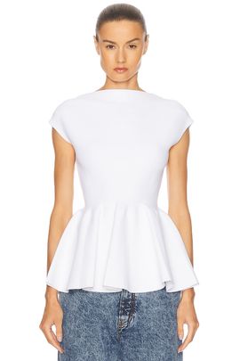 ALAÃA ALAÃA Peplum Top