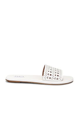ALAÃA ALAÃA Perforated Flat Sandal