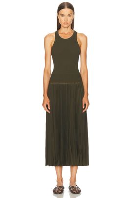 ALAÃA ALAÃA Pleated Dress