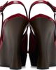 ALAÏA ALAÏA Red Clog Wedge Slingback Heels - 2