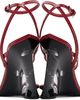 ALAÏA ALAÏA Red Invisible Thong Heeled Sandals - 2