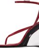 ALAÏA ALAÏA Red Invisible Thong Heeled Sandals - 3