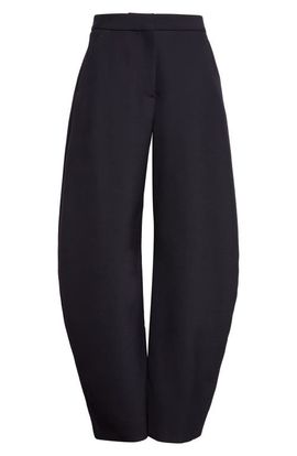 Alaïa Alaïa Round Wool Wide Leg Pants