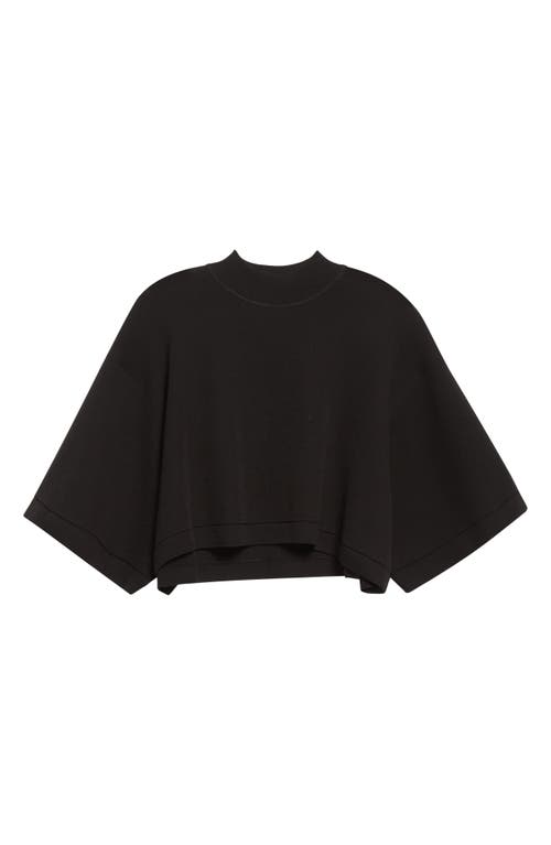 Alaïa Alaïa Short Sleeve Crop T-Shirt