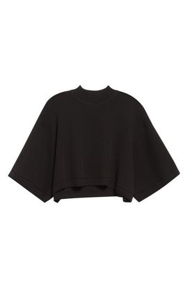 Alaïa Alaïa Short Sleeve Crop T-Shirt