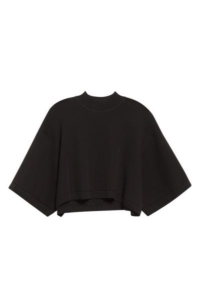 Alaïa Alaïa Short Sleeve Crop T-Shirt