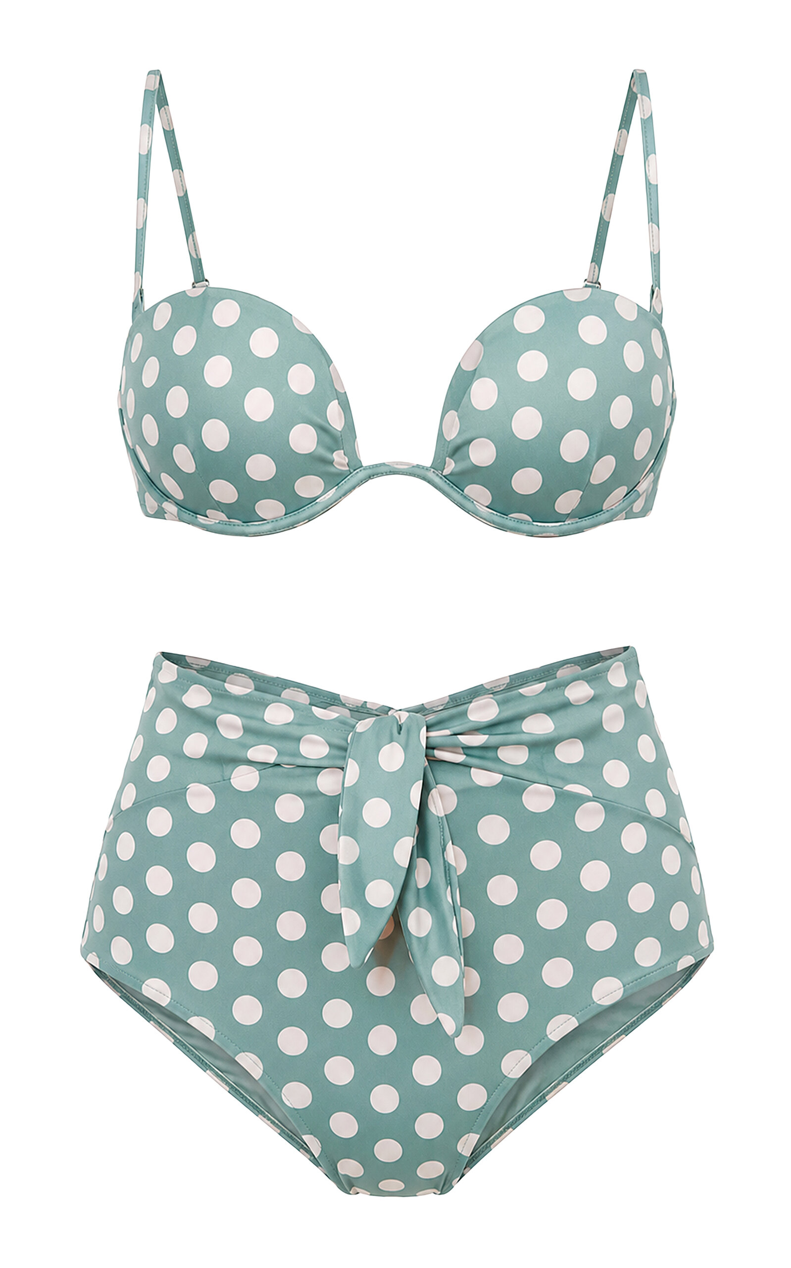 ALAÏA ALAÏA Shorty PolkaDot Bikini