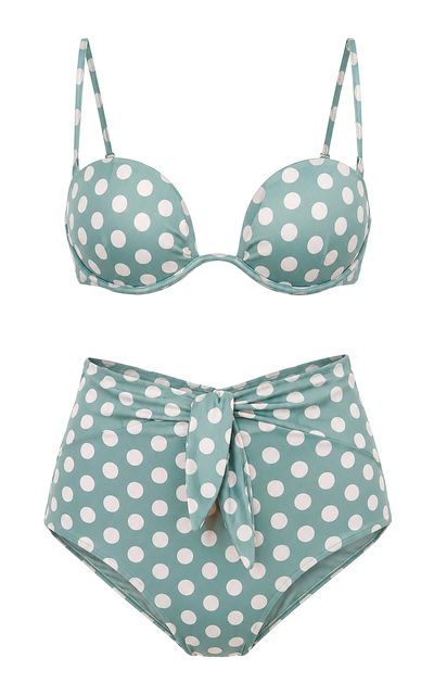 ALAÏA ALAÏA Shorty PolkaDot Bikini