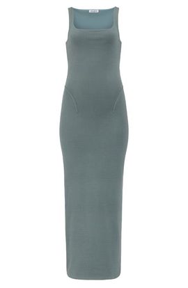 Alaïa Alaïa Silk & Viscose Pencil Dress