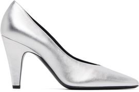 ALAÏA ALAÏA Silver Cone Heels