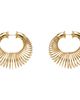 ALAÏA ALAÏA Small Spiral Hoop Earrings - 1