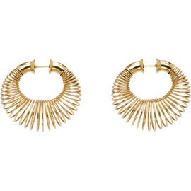ALAÏA ALAÏA Small Spiral Hoop Earrings