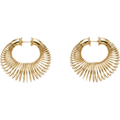 ALAÏA ALAÏA Small Spiral Hoop Earrings