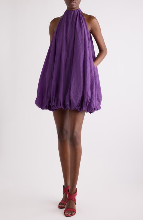 Alaïa Alaïa Soft Nylon Balloon Minidress