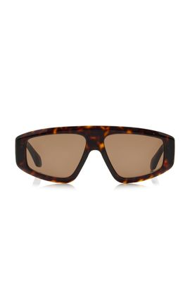 ALAÏA ALAÏA SquareFramed Acetate Sunglasses