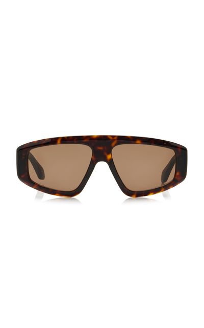 ALAÏA ALAÏA SquareFramed Acetate Sunglasses