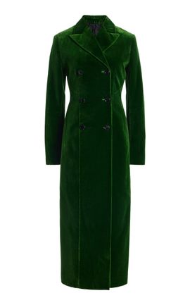 ALAÏA ALAÏA Tailored CottonVelvet Coat