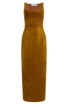 Alaïa Alaïa Tailored Velvet Sheath Dress