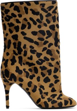 ALAÏA ALAÏA Tan & Black Low 90 Boots