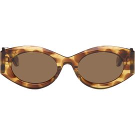 ALAÏA ALAÏA Tortoiseshell Oval Sunglasses