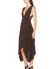ALAÏA ALAÏA V-Neck Midi Dress - 3