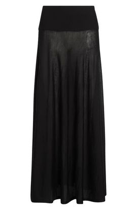 Alaïa Alaïa Virgin Merino Wool Maxi Skirt
