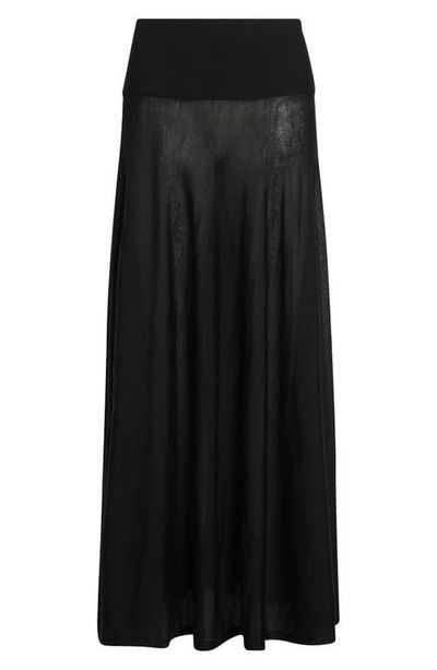 Alaïa Alaïa Virgin Merino Wool Maxi Skirt