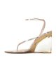 ALAÏA ALAÏA Wedge Thong Sandal - 5