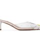 ALAÏA ALAÏA White Bloom Mule Heels - 1
